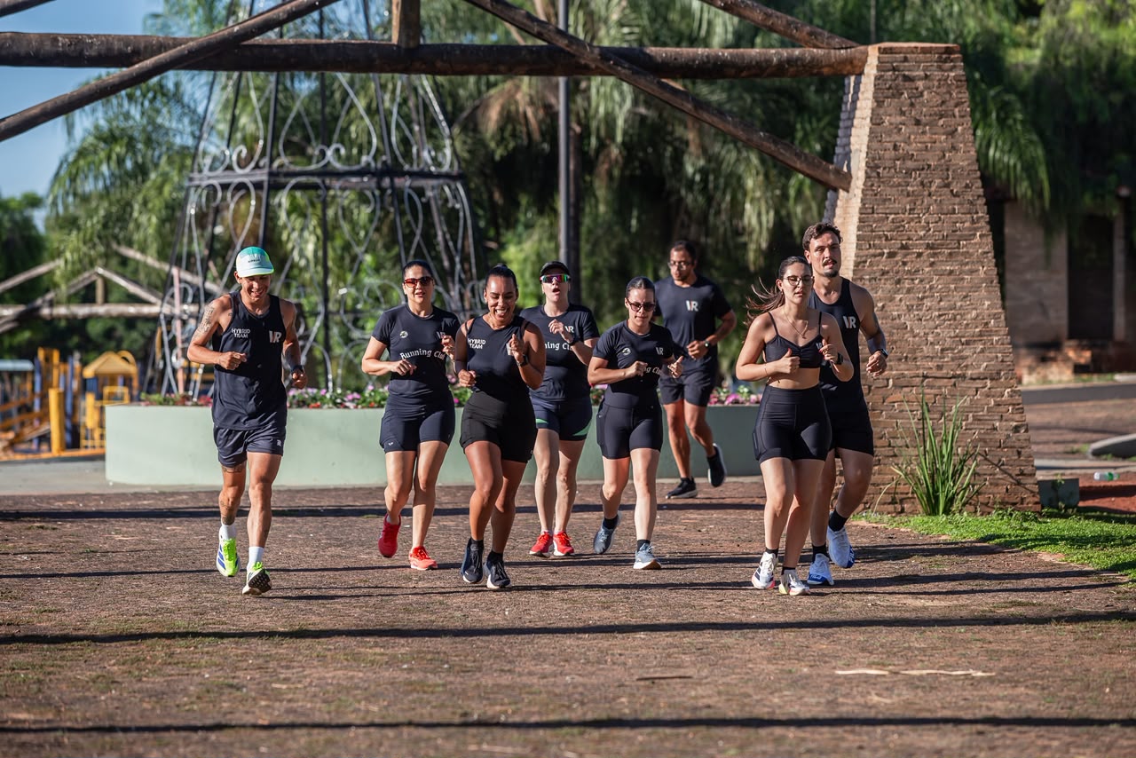 Grupo VR correndo junto